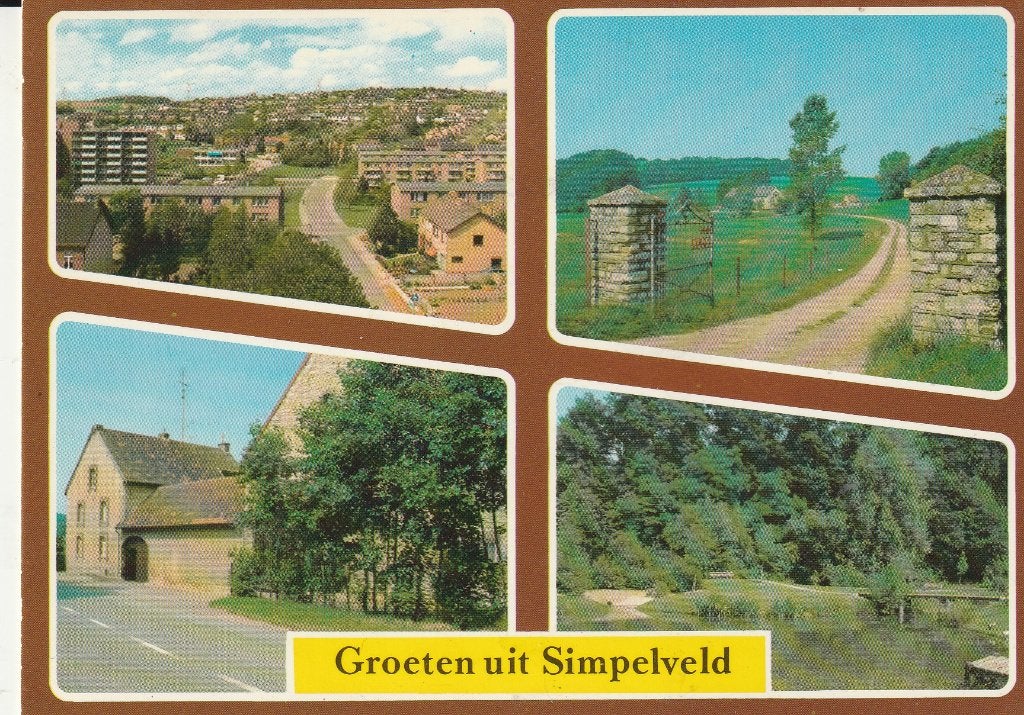 Groeten uit Simpelveld 1983, Verzamelen, Ophalen of Verzenden, 1980 tot heden, Gelopen, Limburg