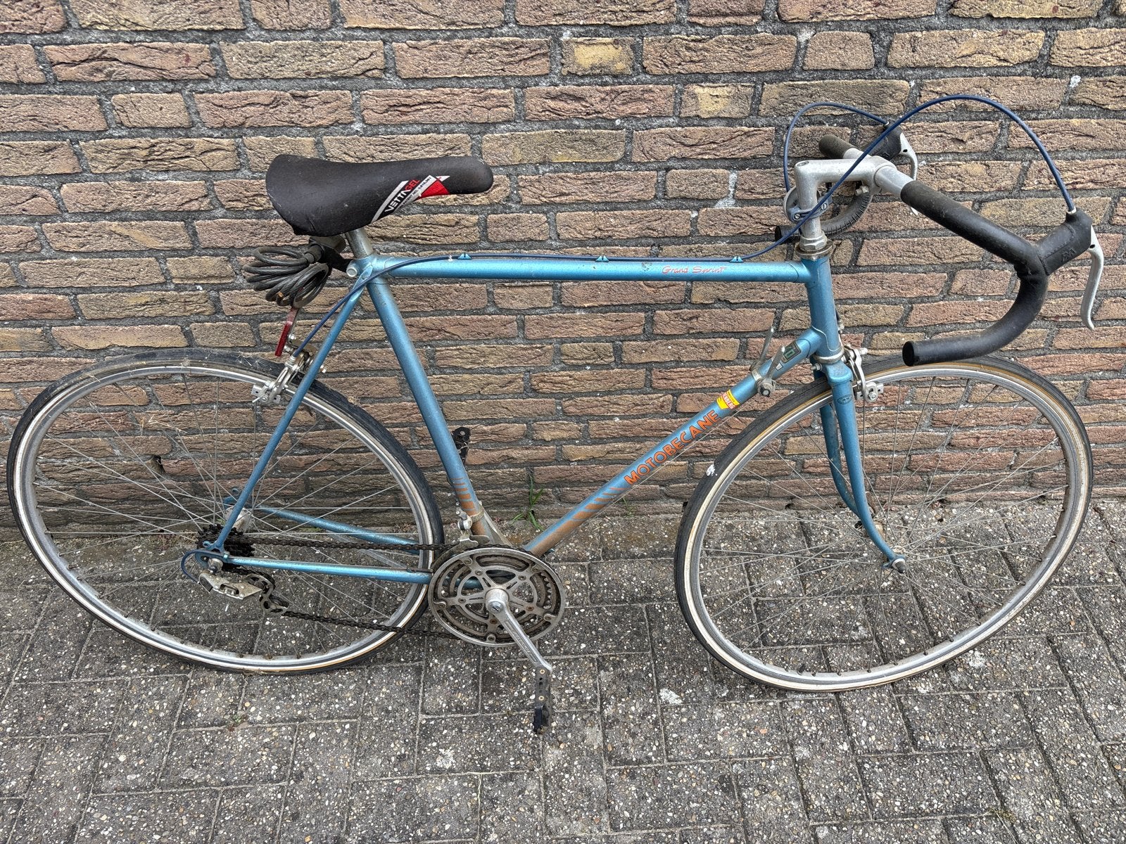 Vintage Motobecane Grand Sprint racefiets - Opknapper, Gebruikt, Staal, 57 tot 61 cm, Ophalen