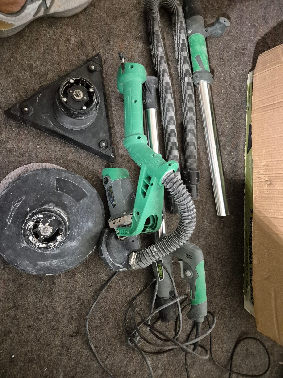 Hagen TTD-DW62P750 Schuurmachine met accessoires, Doe-het-zelf en Verbouw, Gereedschap | Schuurmachines, Gebruikt, Overige typen