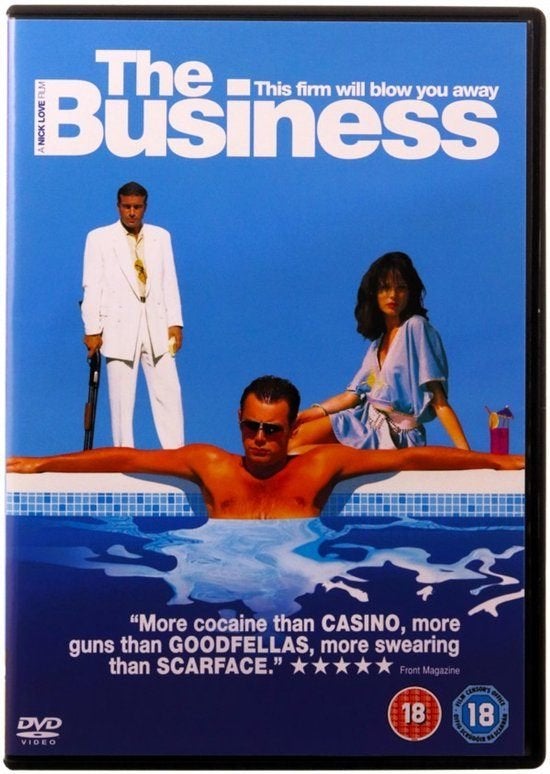 DVD THE BUSINESS, Alle leeftijden, Verzenden, Zo goed als nieuw, Actie
