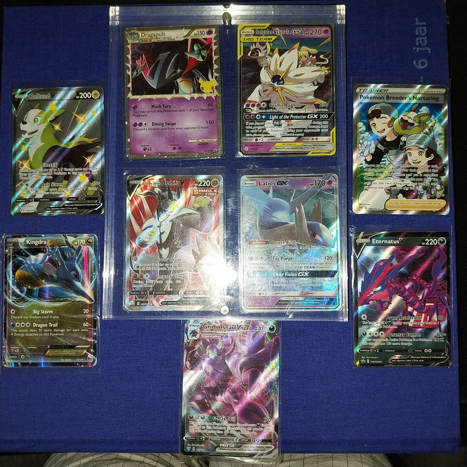 pokemon kaart met veel waarde, Ophalen of Verzenden, Nieuw, Meerdere kaarten, Foil