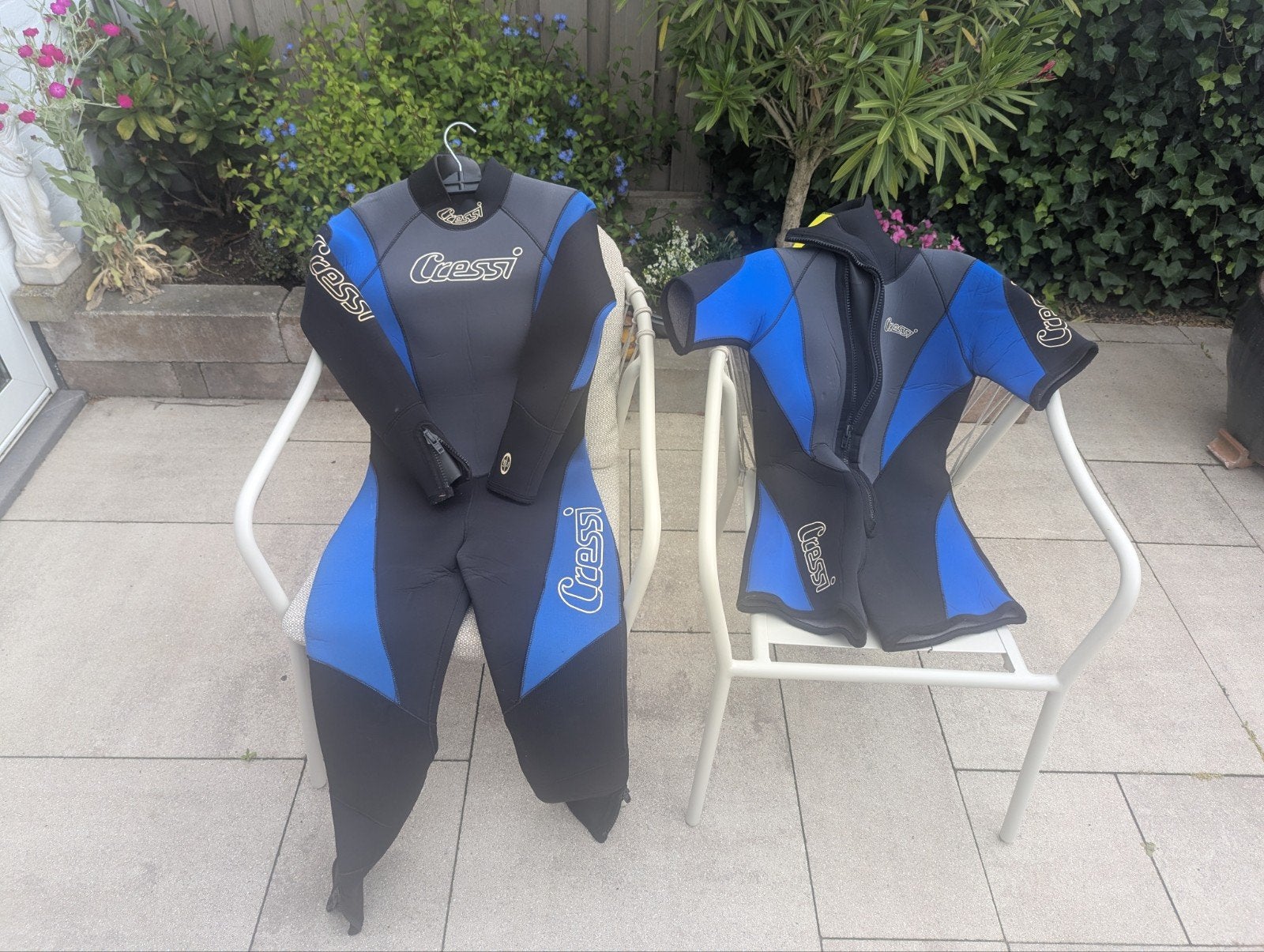 Cressi Lady duikpak 7mm, maat 4/M (long + shorty), Watersport en Boten, Duiken, Ophalen of Verzenden, Zo goed als nieuw, Duikpak