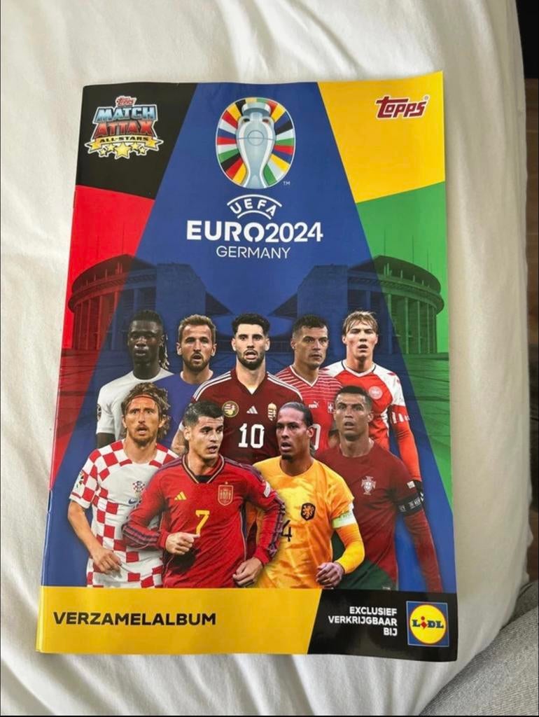 Topps Euro 2024 Match Attax All Stars Lidl Collection, Verzenden, Zo goed als nieuw, Poster, Plaatje of Sticker