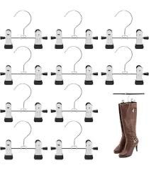 Kledinghangers met clips voor kleding en schoenen - 12 cm, Ophalen of Verzenden, Nieuw, Metaal, Volwassenen