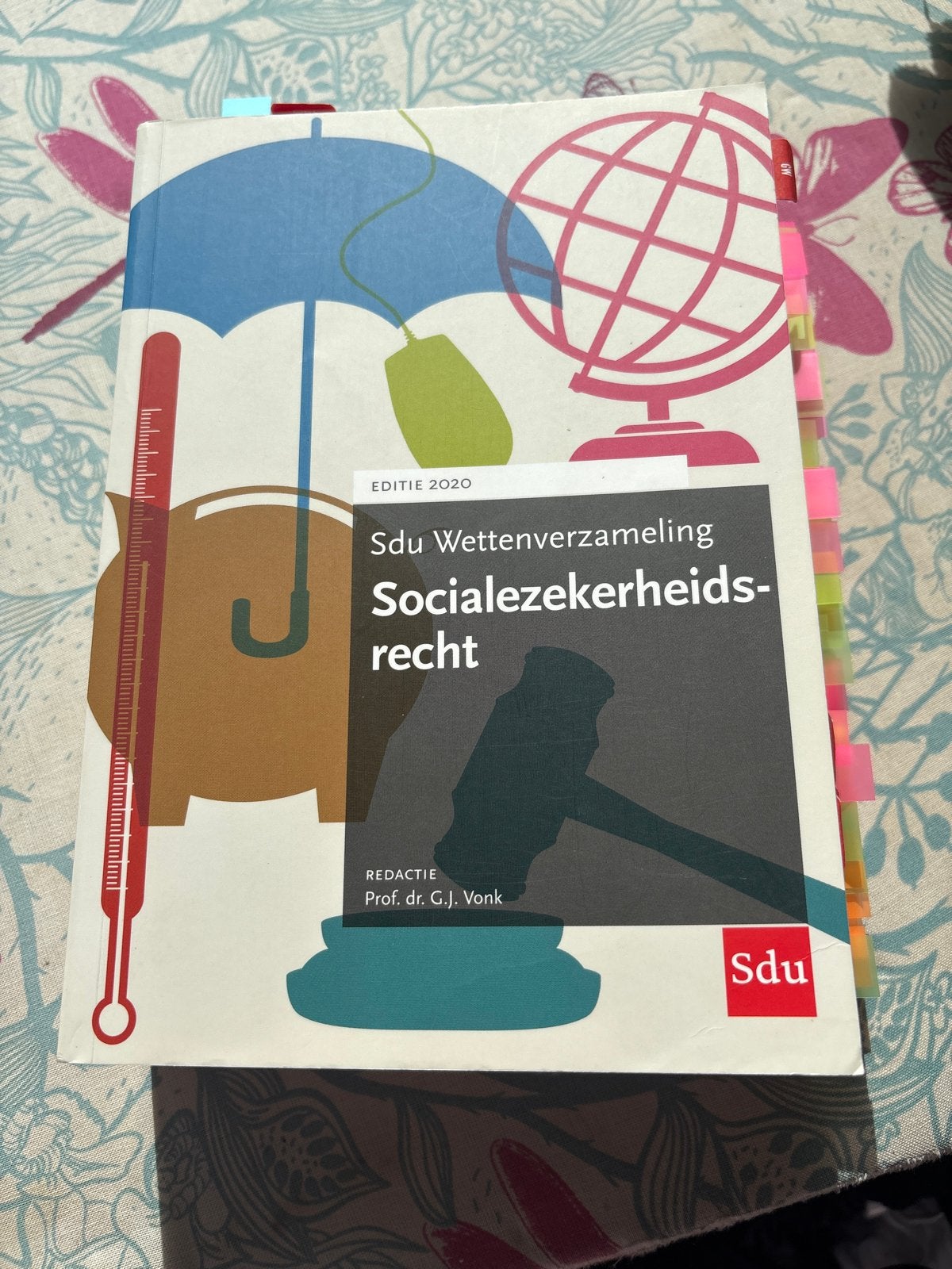 Sdu Wettenverzameling Socialezekerheidsrecht 2020, Ophalen of Verzenden, Gamma, Zo goed als nieuw, HBO