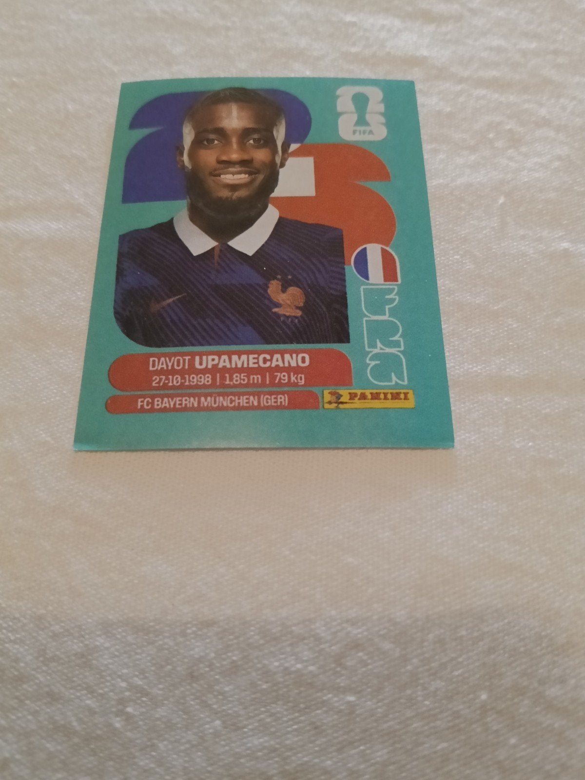 Dayot Upamecano Panini FIFA 365 Adrenalyn XL kaart, Verzamelen, Ophalen of Verzenden, Zo goed als nieuw, Buitenlandse clubs, Spelerskaart