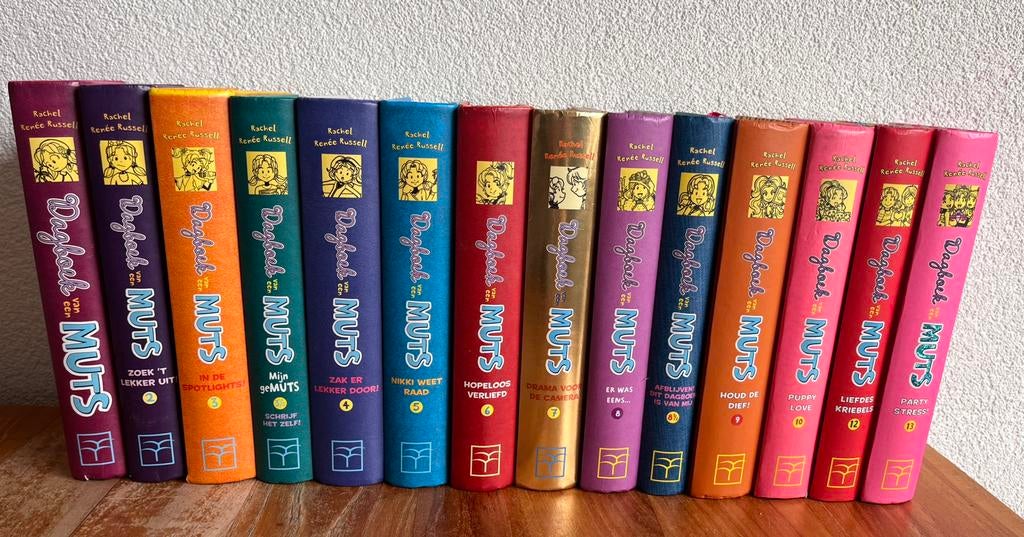 Dagboek van een muts deel 1 t/m 10 + deel 12 en 13, Ophalen, Gelezen, Fictie