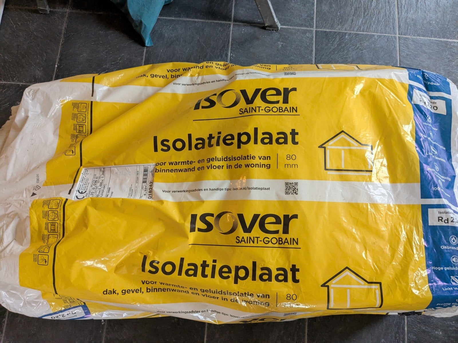 isolatie materiaal, Ophalen, Nieuw, Glaswol, 4 tot 8 cm