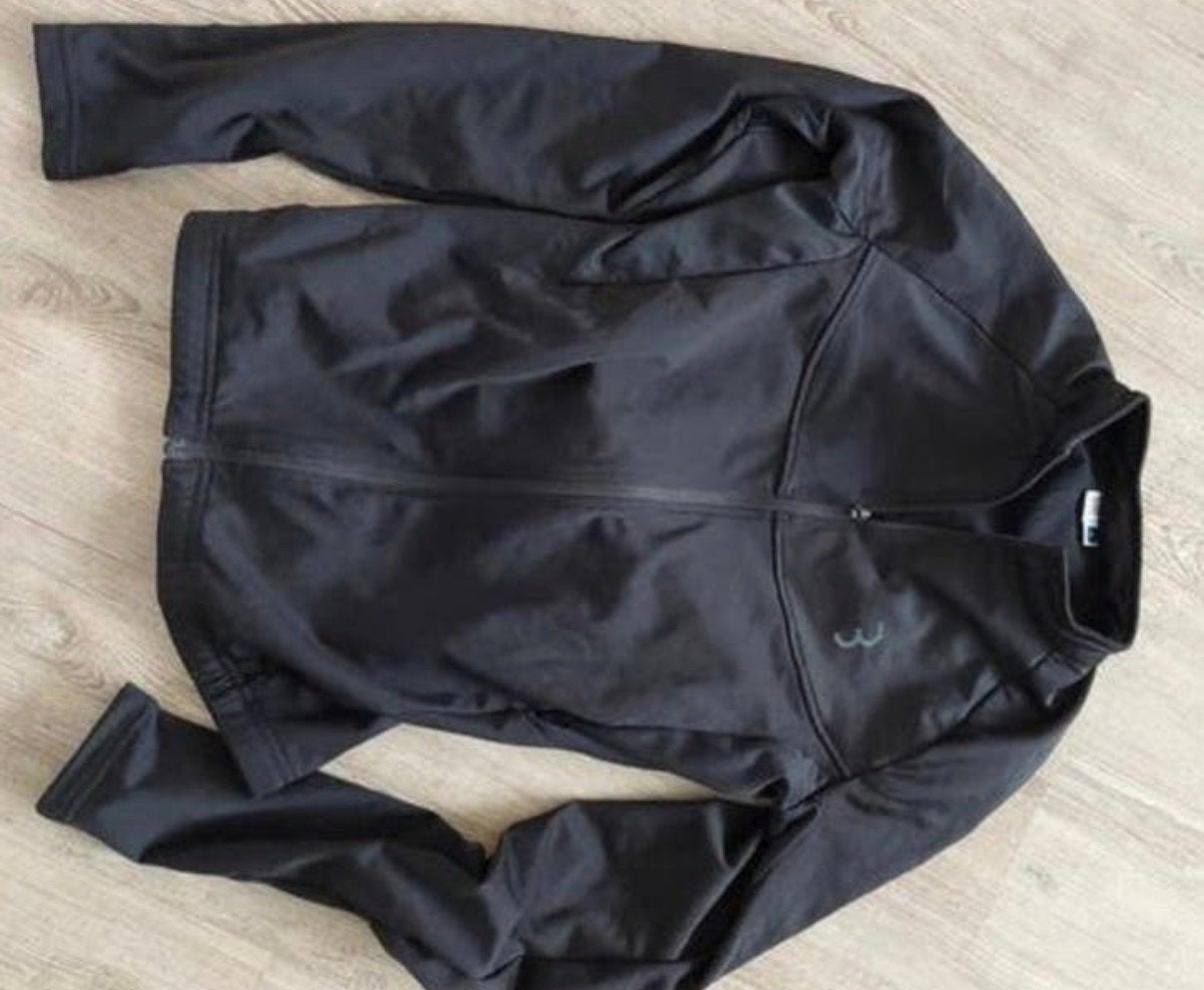 Zwart sportjack met rits merk bbb cycling maat s, Ophalen of Verzenden, Zo goed als nieuw, Maat 36 (S), Zwart