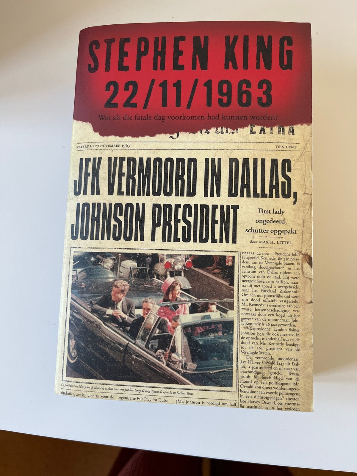 Stephen King - 22/11/1963 (JFK moord), Boeken, Ophalen of Verzenden, Zo goed als nieuw, Nederland
