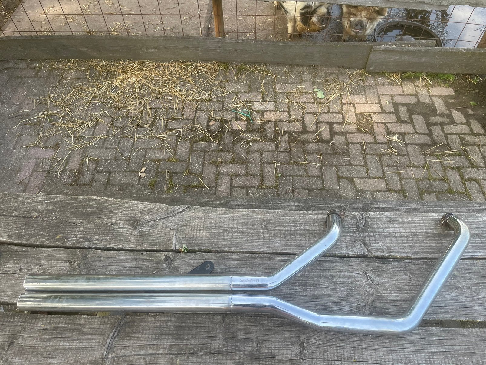 Open uitlaat Cobra, Ophalen of Verzenden, Gebruikt