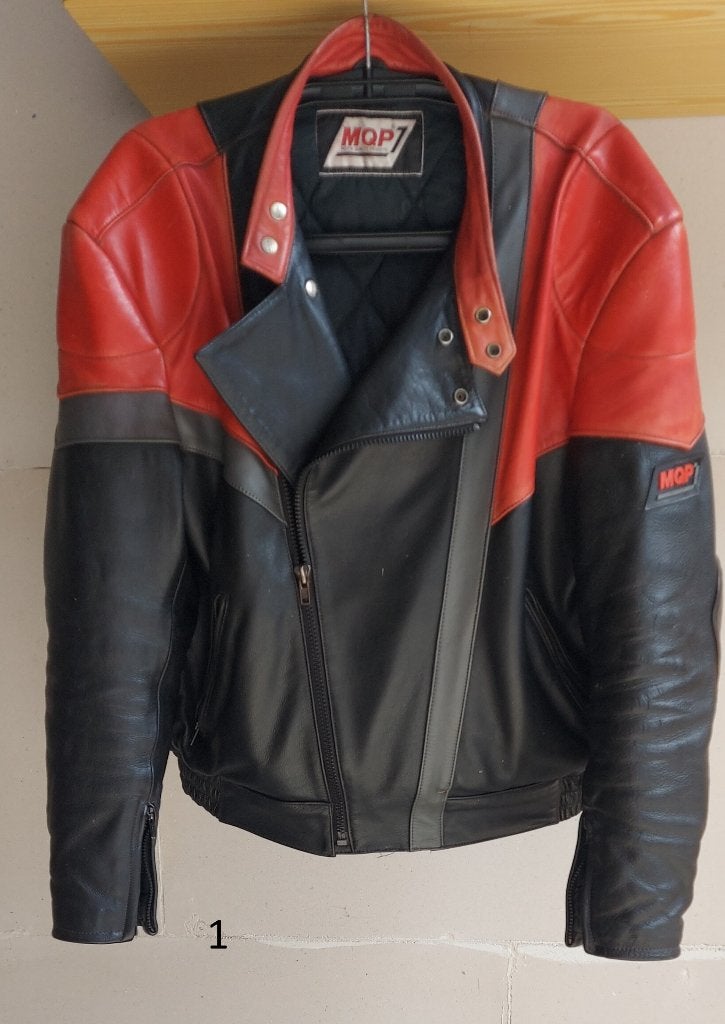 Div. MQP Leren Motorkleding - heren & dames  - Tweedehands, Ophalen, Jas | leer, Tweedehands, Dames