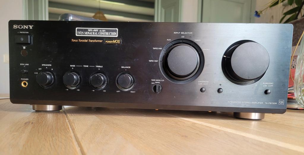 Sony TA-FB720R, Ophalen, Gebruikt, 60 tot 120 watt, Sony