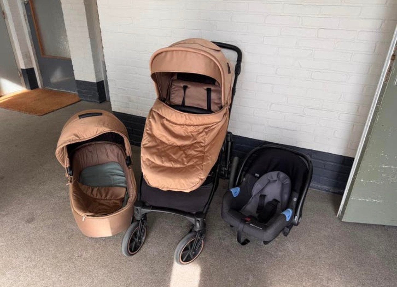 3 in 1 kinderwagen - Kinderkraft prime 2, Kinderen en Baby's, Kinderwagens en Combinaties, Gebruikt, Combiwagen, Met autostoeltje