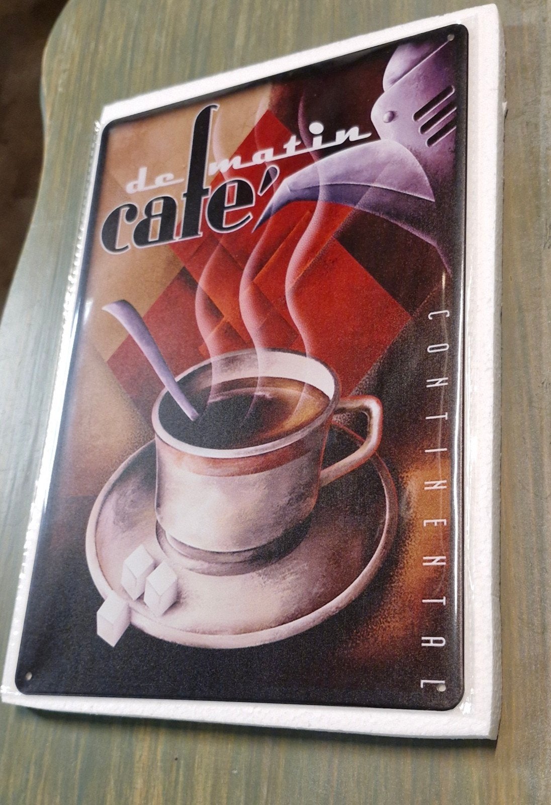 Vintage koffie bord, Ophalen of Verzenden
