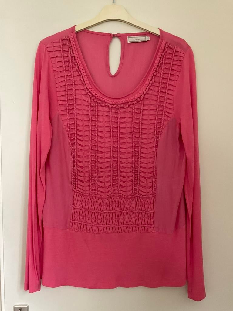 Shirt, maat L van het merk Cream, Ophalen of Verzenden, Zo goed als nieuw, Maat 38/40 (M), Lange mouw