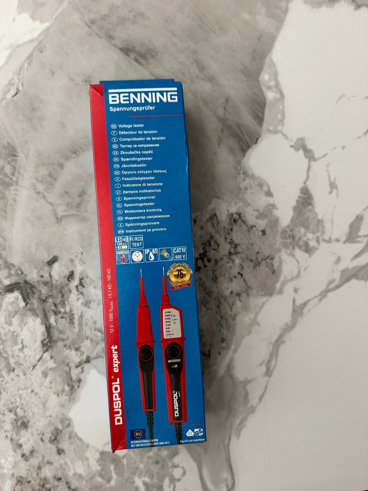 Benning Duspol Expert Spanningsmeter - Nieuw in verpakking, Ophalen, Nieuw, Elektriciteit