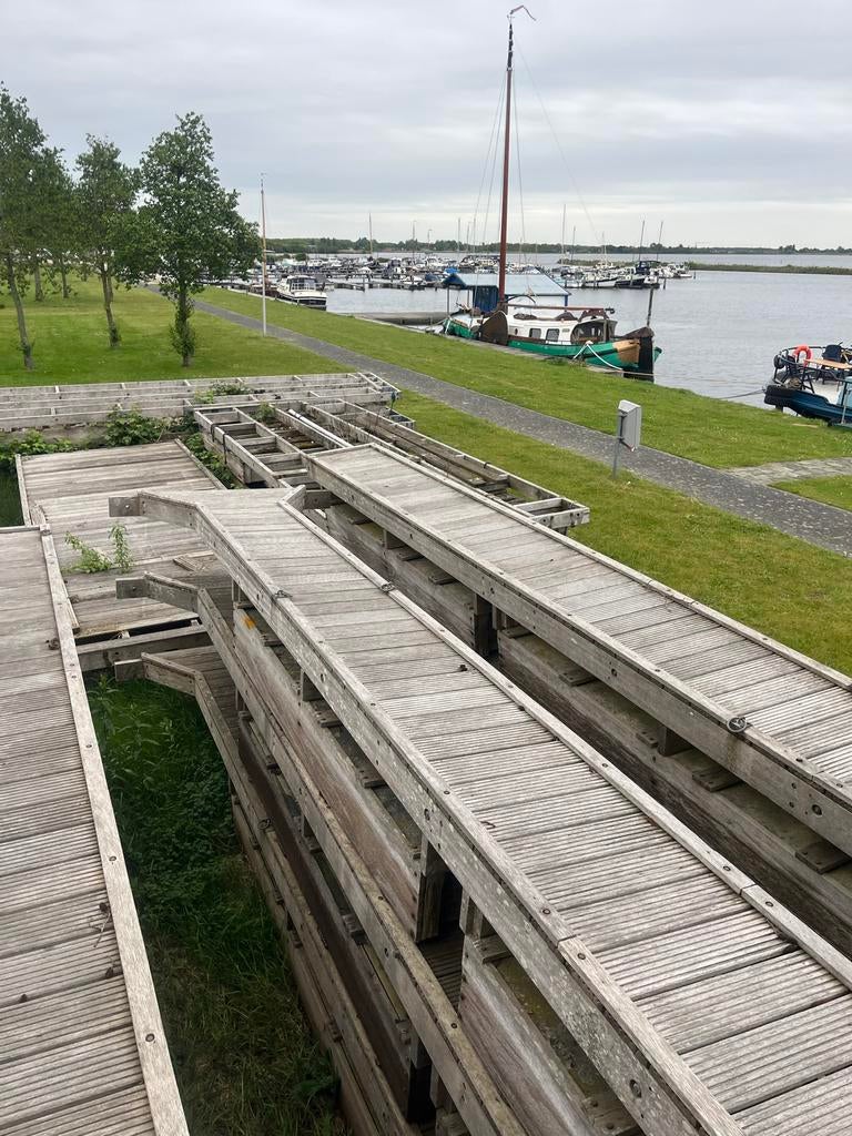Drijvende steiger / vingerpier, Ophalen of Verzenden, Gebruikt, Overige typen, Minder dan 2 meter