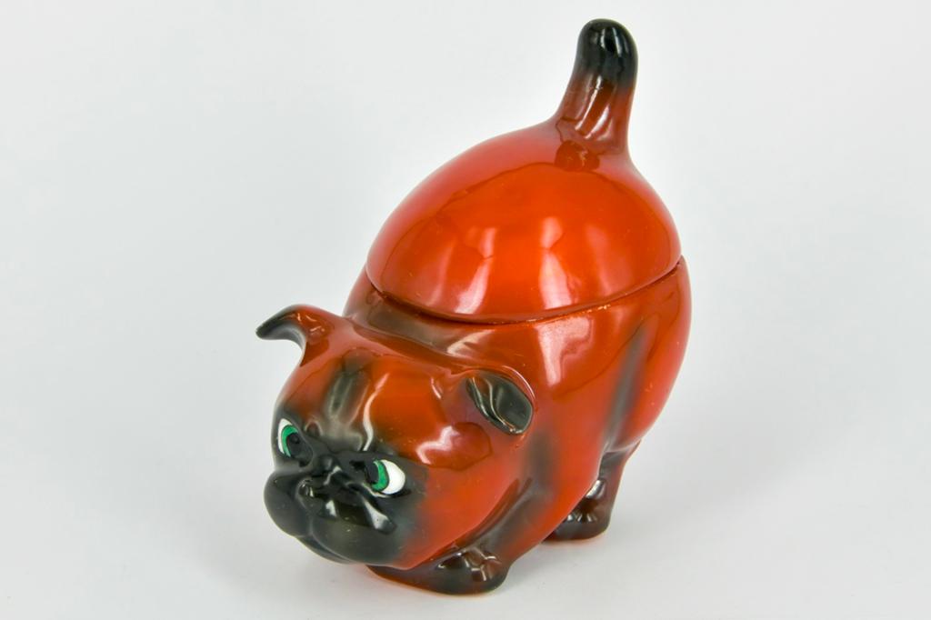 VINTAGE SUIKERPOTJE , HONDJE, Ophalen of Verzenden