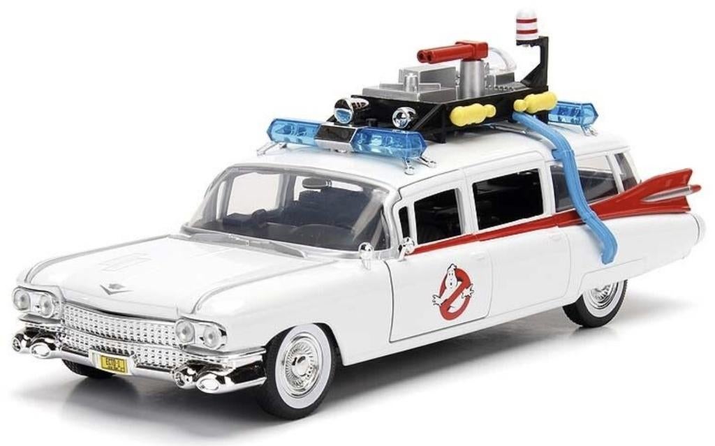 Jada Toys Cadillac Ecto-1 Ghostbusters / Schaal 1:24 / NIEUW, Hobby en Vrije tijd, Jada Toys, Nieuw, Ophalen of Verzenden, Jada