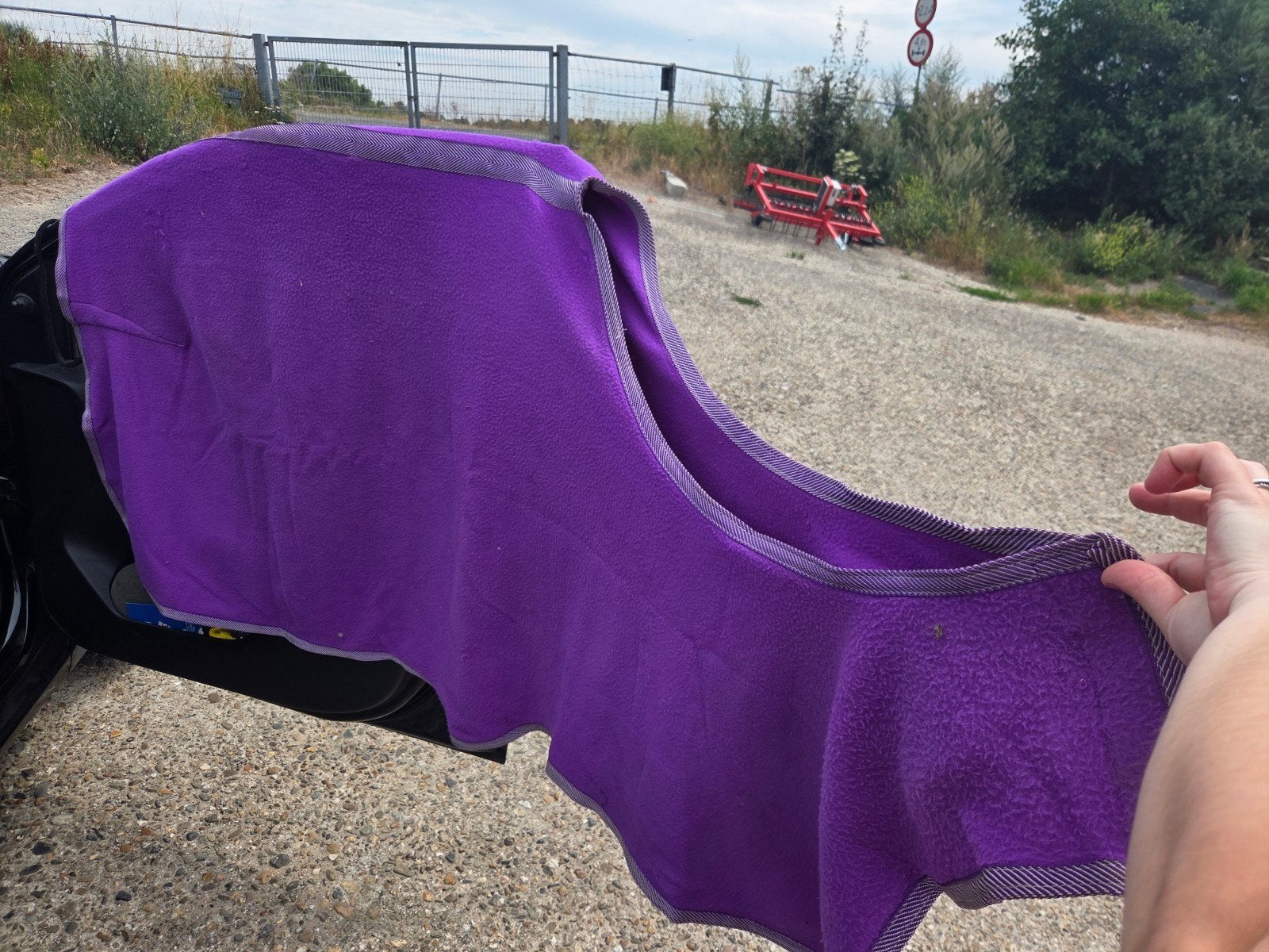 Fleece deken XL, Ophalen of Verzenden