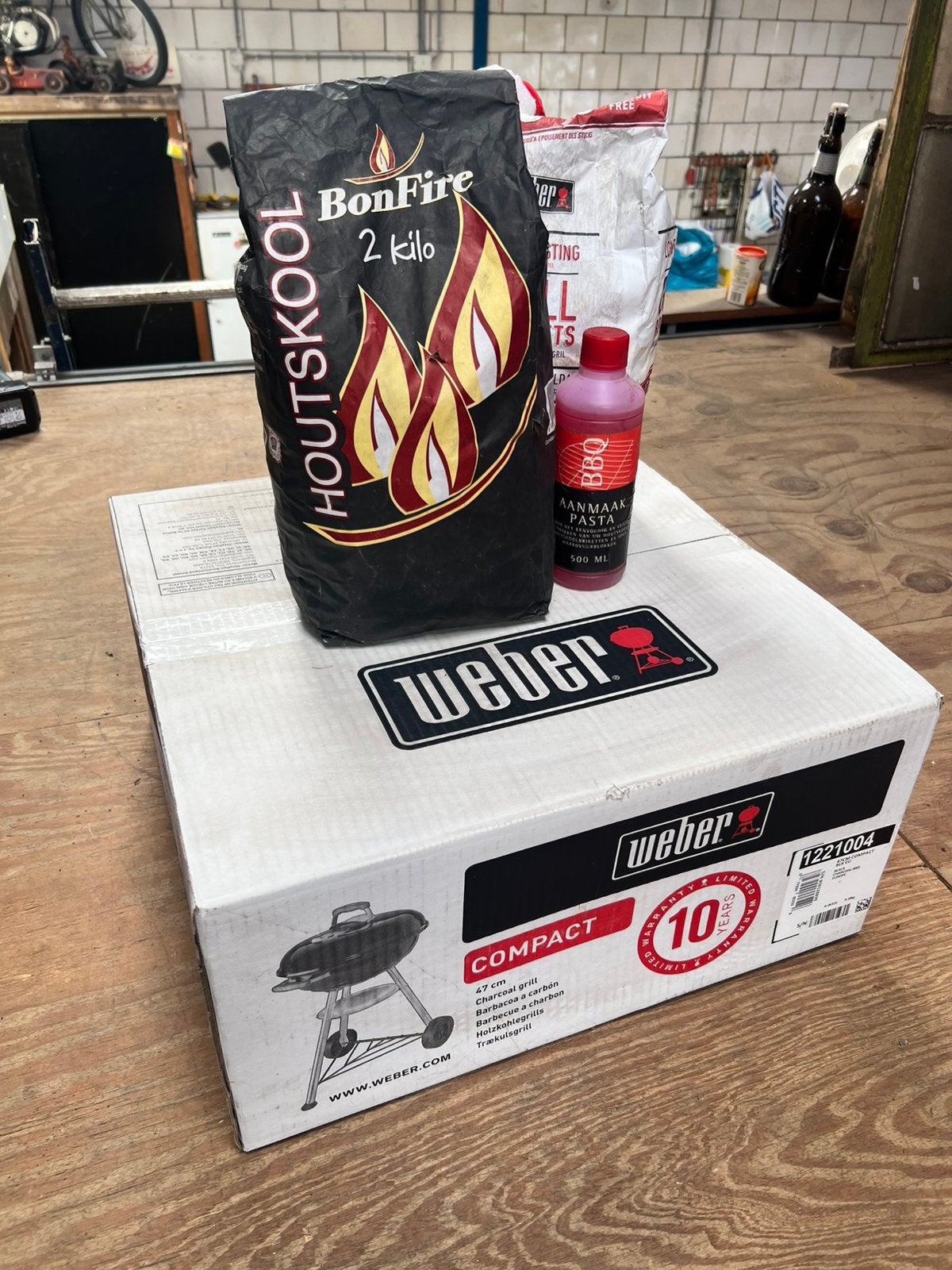 Weber BBQ, Ophalen, Nieuw, Met accessoires
