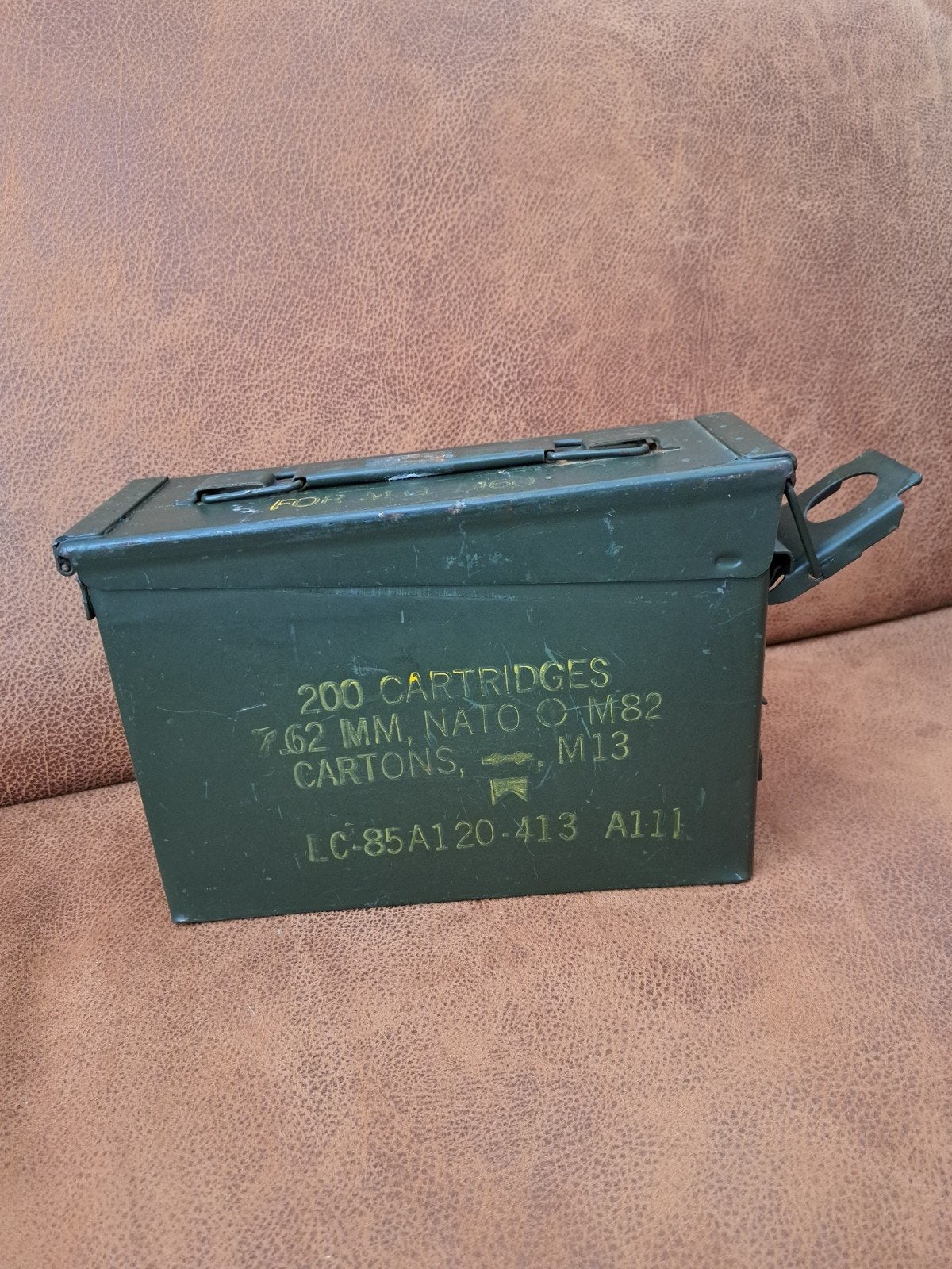 Amerikaanse gebruikte munitiekist, Ophalen, Landmacht, Amerika, Kist of Geocache