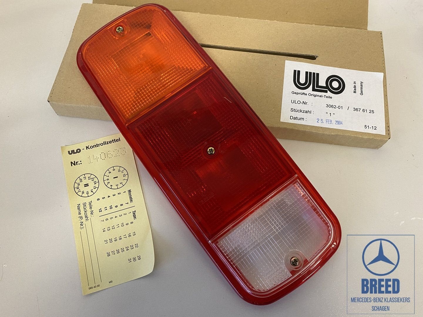 NOS achterlichtglas voor Mercedes-Benz W601 W602 W611 T1 TN, -, Nieuw, Ophalen of Verzenden, -
