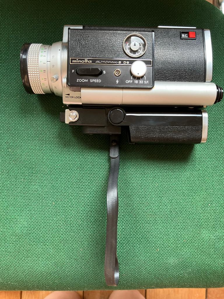 Minolta Autopak-8 D6 Super 8 Camera - Werkt goed, Ophalen of Verzenden, 8mm, Camera
