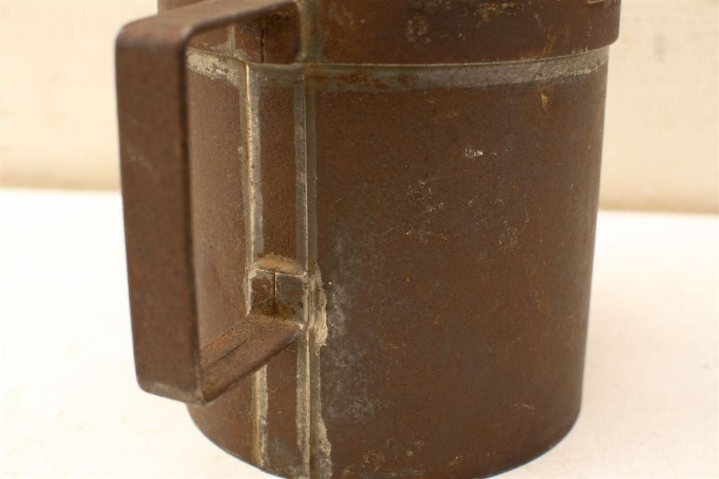 Antieke Maatbeker van metaal 39613, Antiek en Kunst, Ophalen of Verzenden