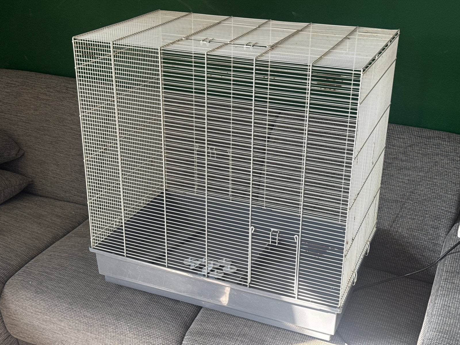 Ferplast frettenkooi / rattenkooi 78 x 49 x 80 + toebehoren, Ophalen, Kooi, Gebruikt, 60 tot 90 cm
