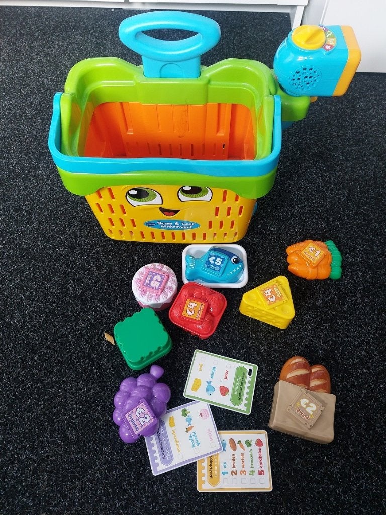Speelgoed winkelmand, Kinderen en Baby's, Speelgoed | Vtech, Ophalen, Zo goed als nieuw, 2 tot 4 jaar