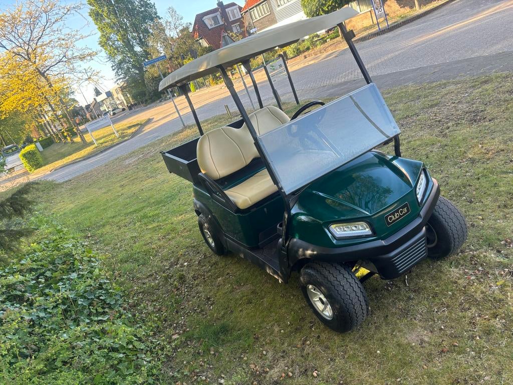 Clubcar tempo met ladbakje en verlichting, Ophalen of Verzenden, Zo goed als nieuw, Golfkar