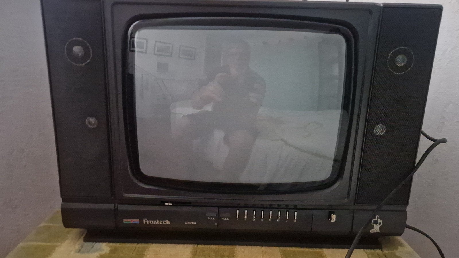 Frontech Beeldbuis TV 37 cm - Vintage Televisie, Ophalen, Gebruikt, Minder dan 40 cm, Overige merken