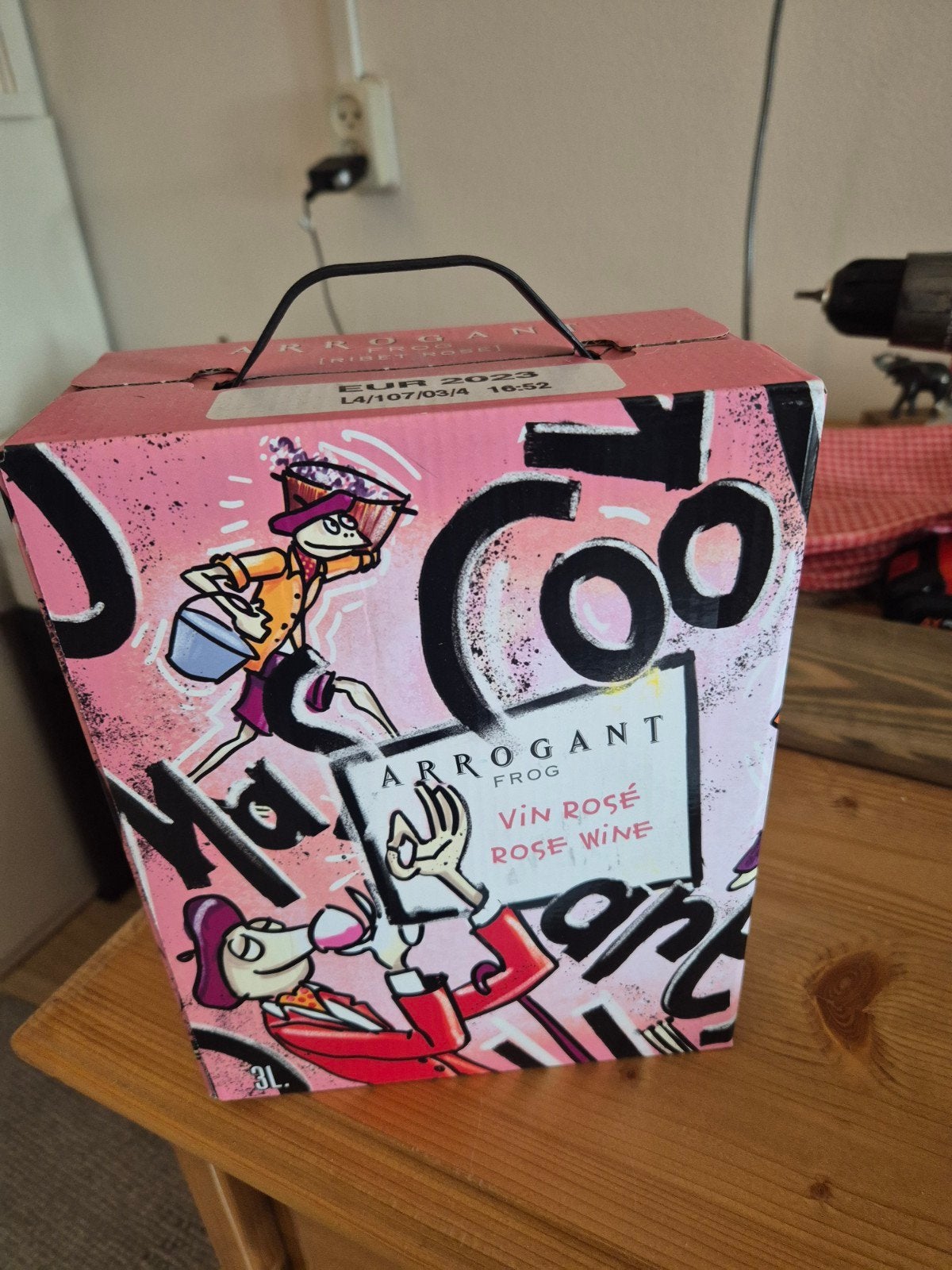 arrogant frog rose 10 liter, Verzamelen, Wijnen, Ophalen, Nieuw, Frankrijk