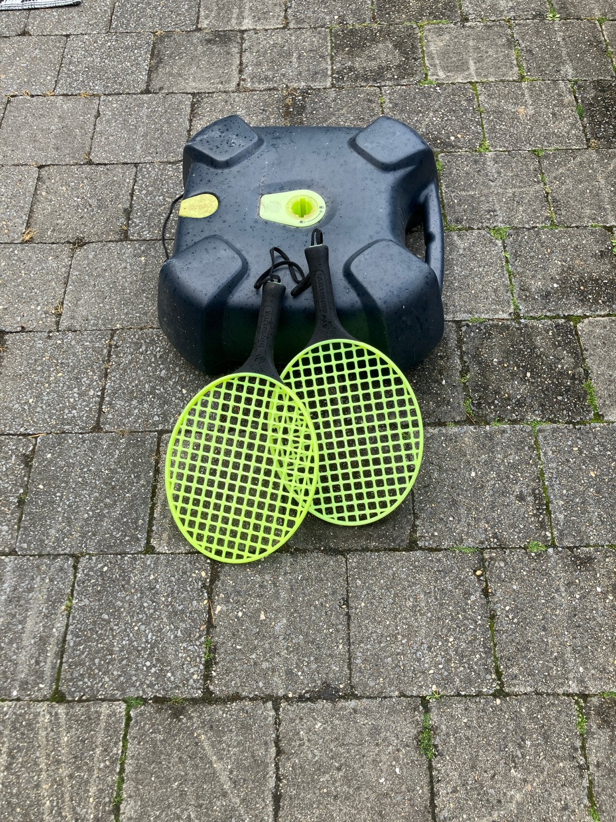 Tennis Trainer Set met Rackets en Basis, Ophalen, Gebruikt, Overige typen, Overige merken