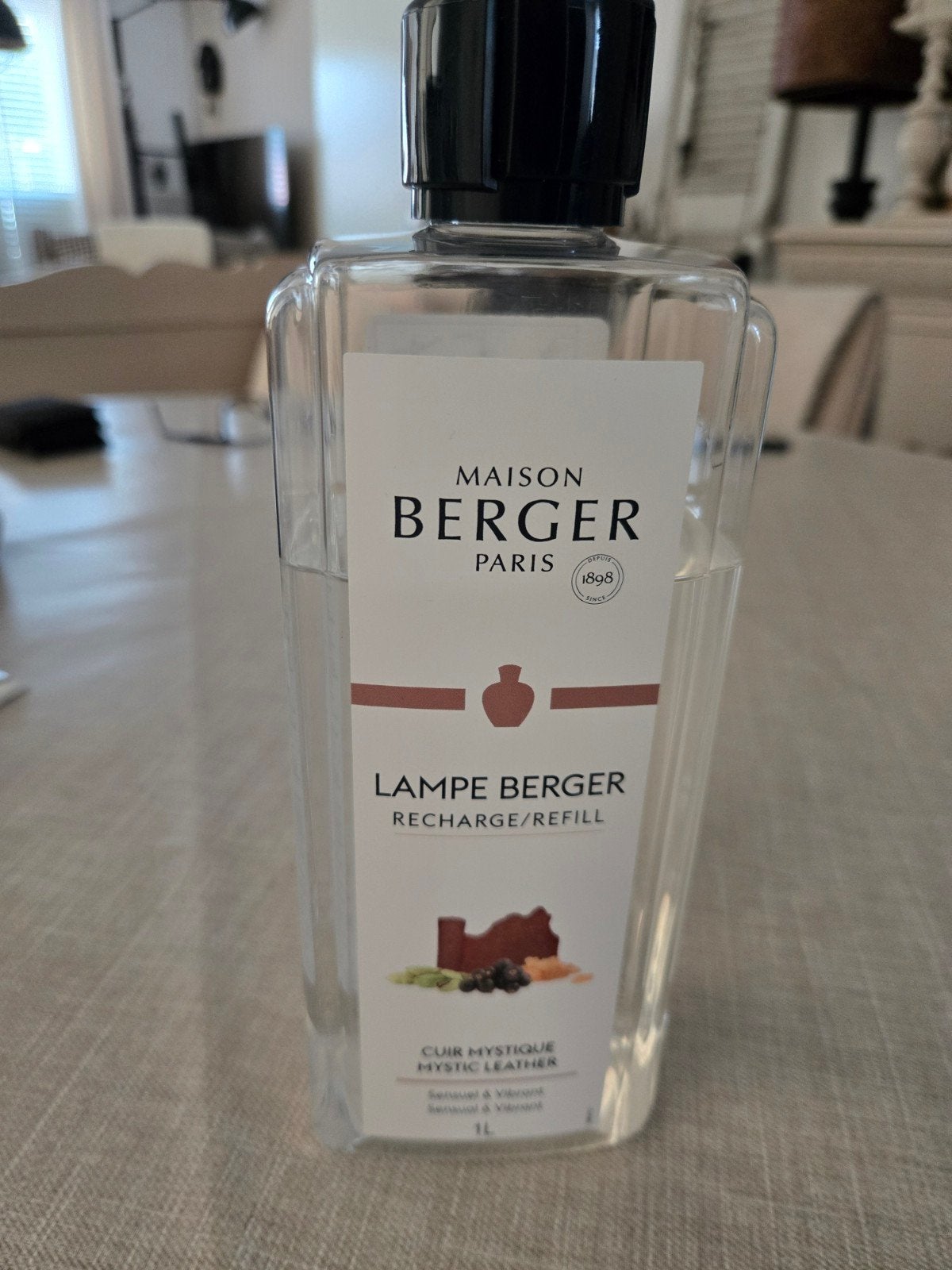 Maison Berger Lampe Berger Navulling Cuir Mystique, Ophalen, Zo goed als nieuw