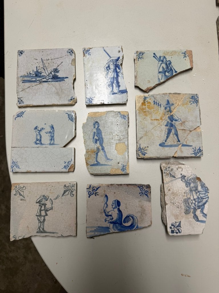 Delftse tegels, Ophalen of Verzenden