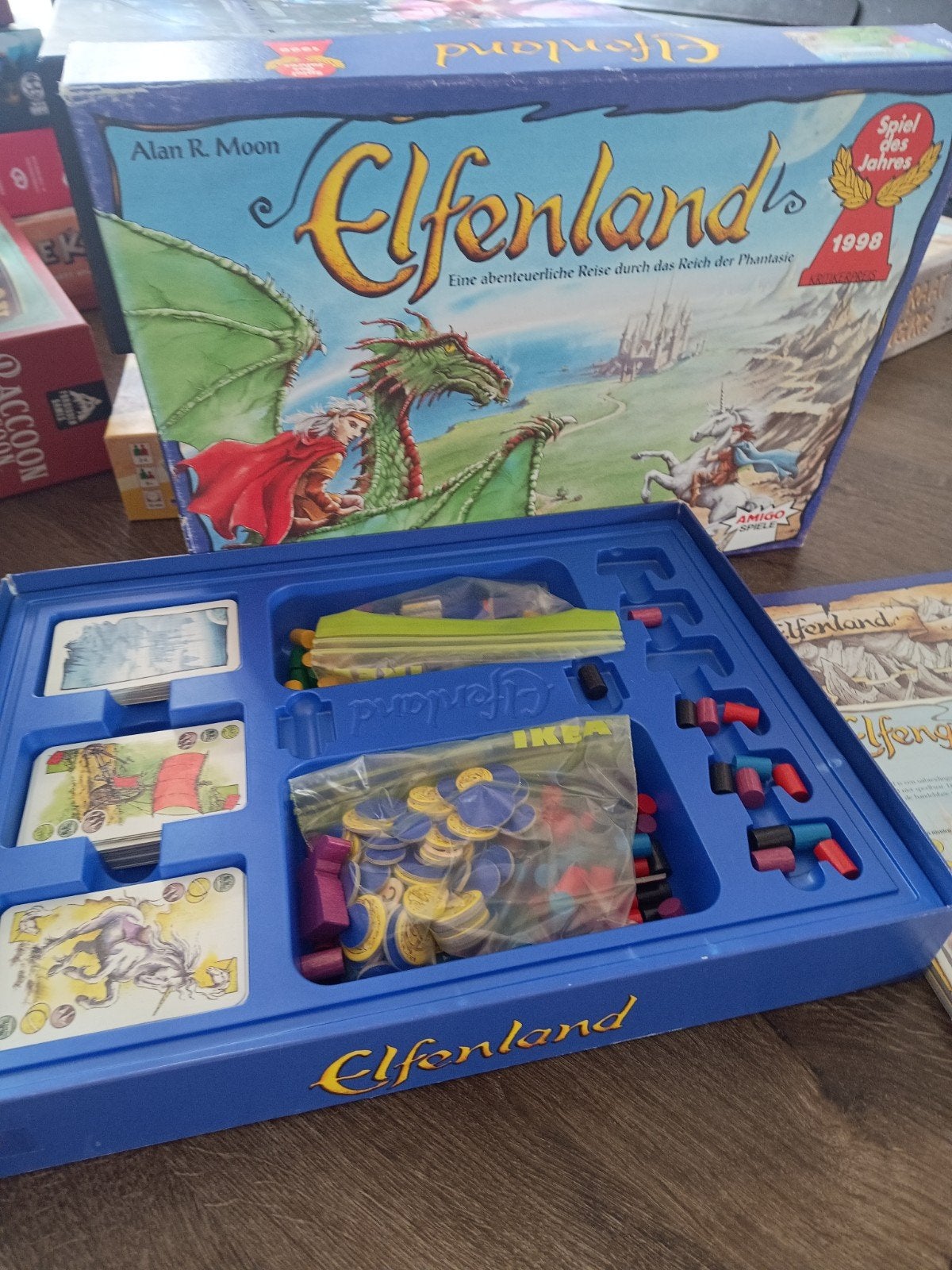 Elfenland inclusief elfengold, Drie of vier spelers, Ophalen of Verzenden, Gebruikt, AMIGO