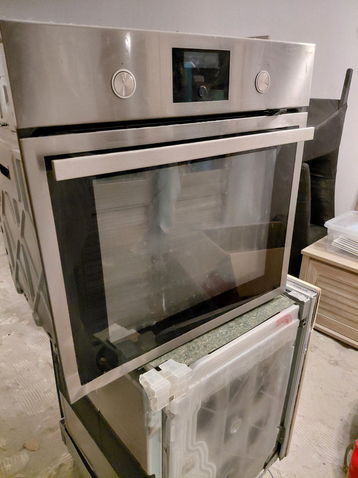Ikea inbouw oven, Witgoed en Apparatuur, Ophalen, Gebruikt, Heteluchtoven, Inbouw