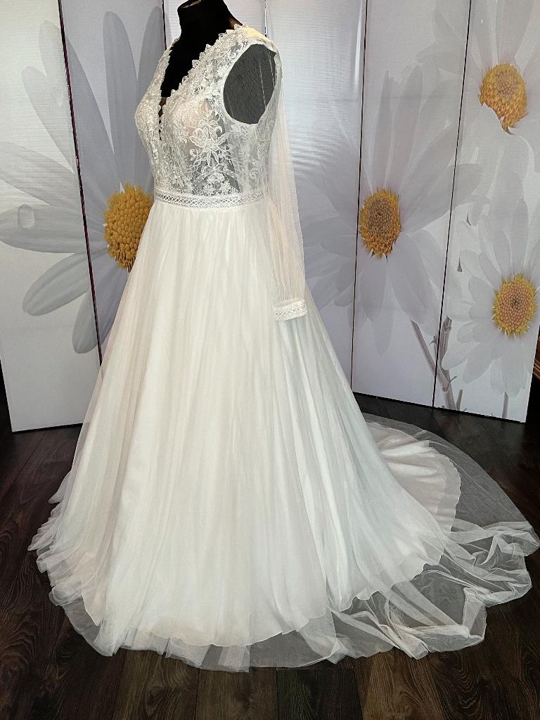 Nieuw maat 46 Debora Bohemian (Boho) style, Kleding | Dames, Trouwjurk, Overige kleuren, Ophalen of Verzenden, Bianco Evento