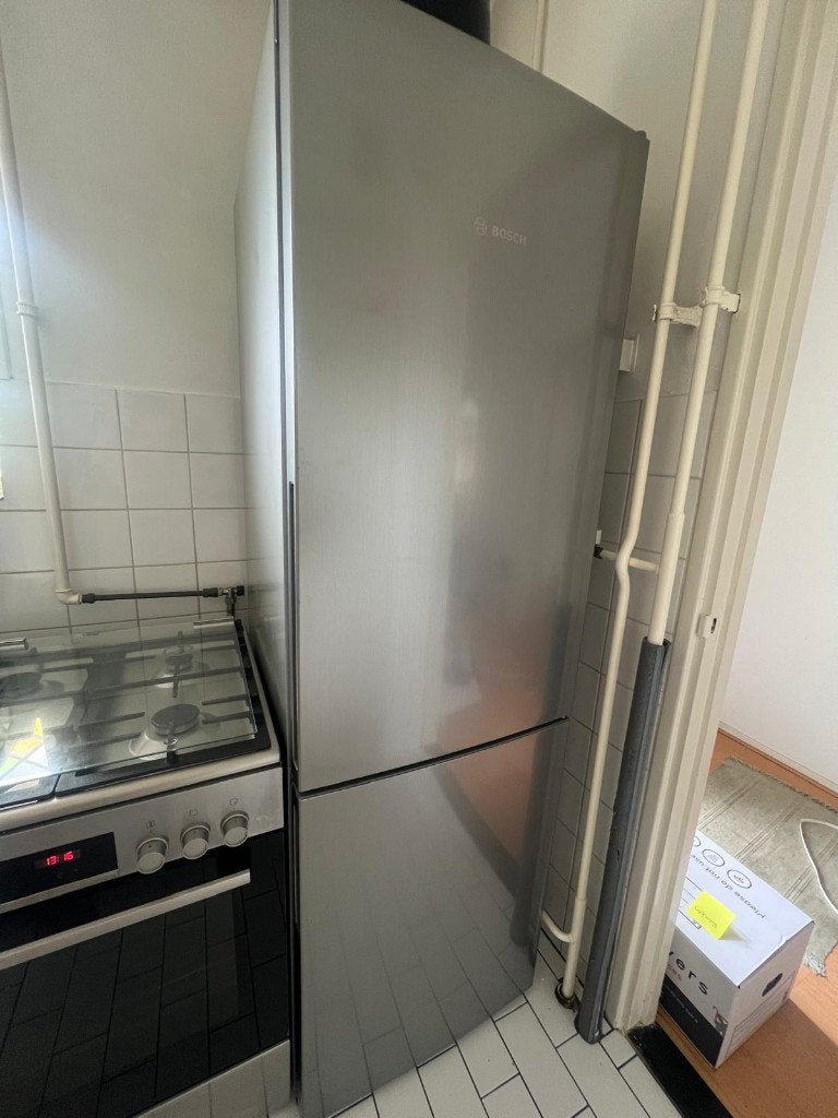 BOSCH KGV36VL32S koelkast - € 100, Ophalen, Gebruikt, 200 liter of meer, 60 cm of meer