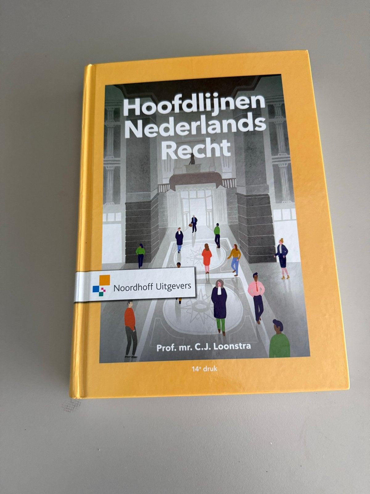 Hoofdlijnen Nederlands Recht - 14e druk, Boeken, Studieboeken en Cursussen, Ophalen of Verzenden, Gamma, Zo goed als nieuw, HBO