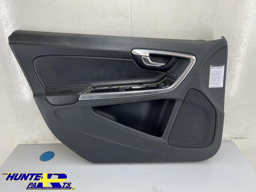 Deurpaneel LV zwart leder Volvo V60 I ('10-'18) 8635846, Gebruikt, Ophalen of Verzenden, Volvo, Volvo