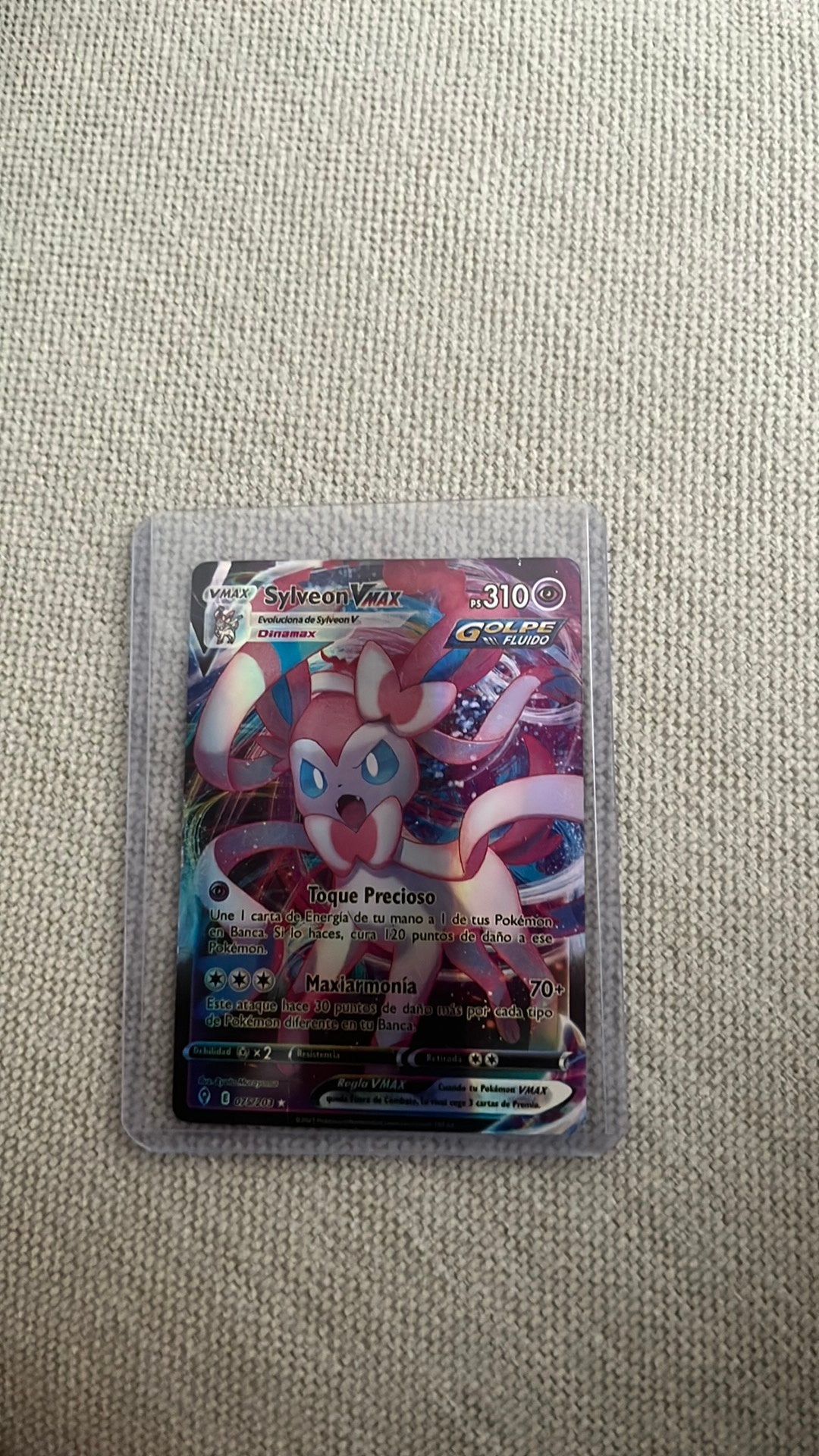 SylveonVMAX, Ophalen of Verzenden, Zo goed als nieuw