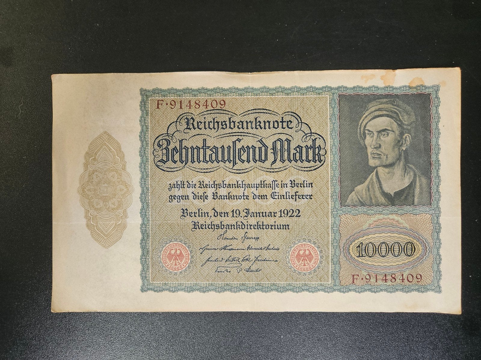 Duitsland pick 71 1922, Postzegels en Munten, Ophalen of Verzenden, Duitsland, Los biljet