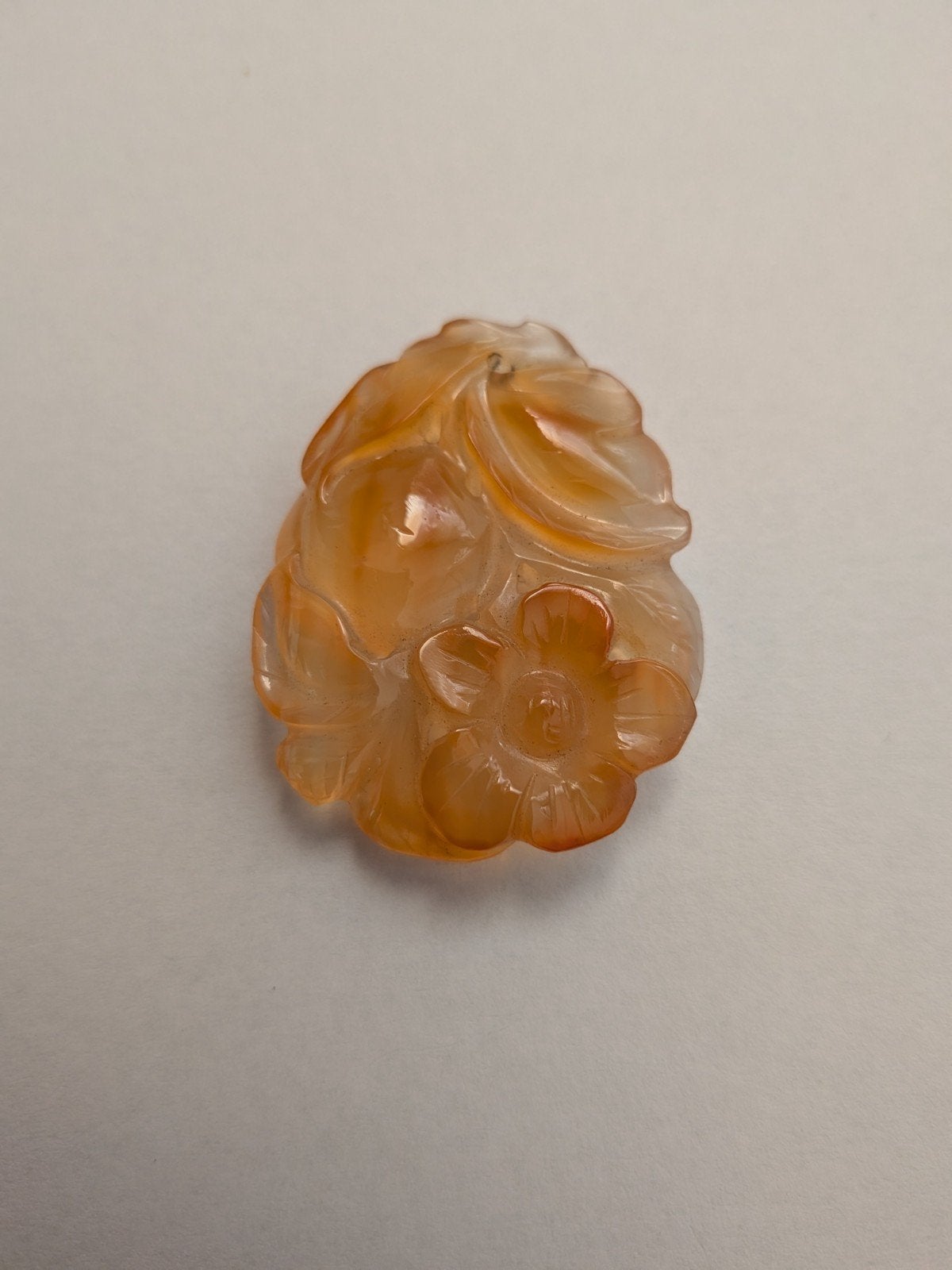 Geslepen Carneool voor de goudsmid., Overige materialen, 4 tot 7 cm, Oranje, Ophalen of Verzenden