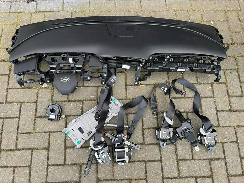 Hyundai Tucson III facelifting airbag set compleet, Ophalen, Gebruikt, H, H