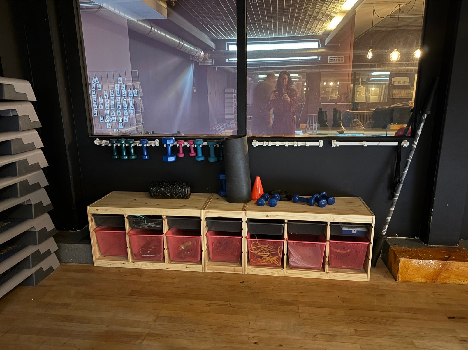2 Ikea kast met manden