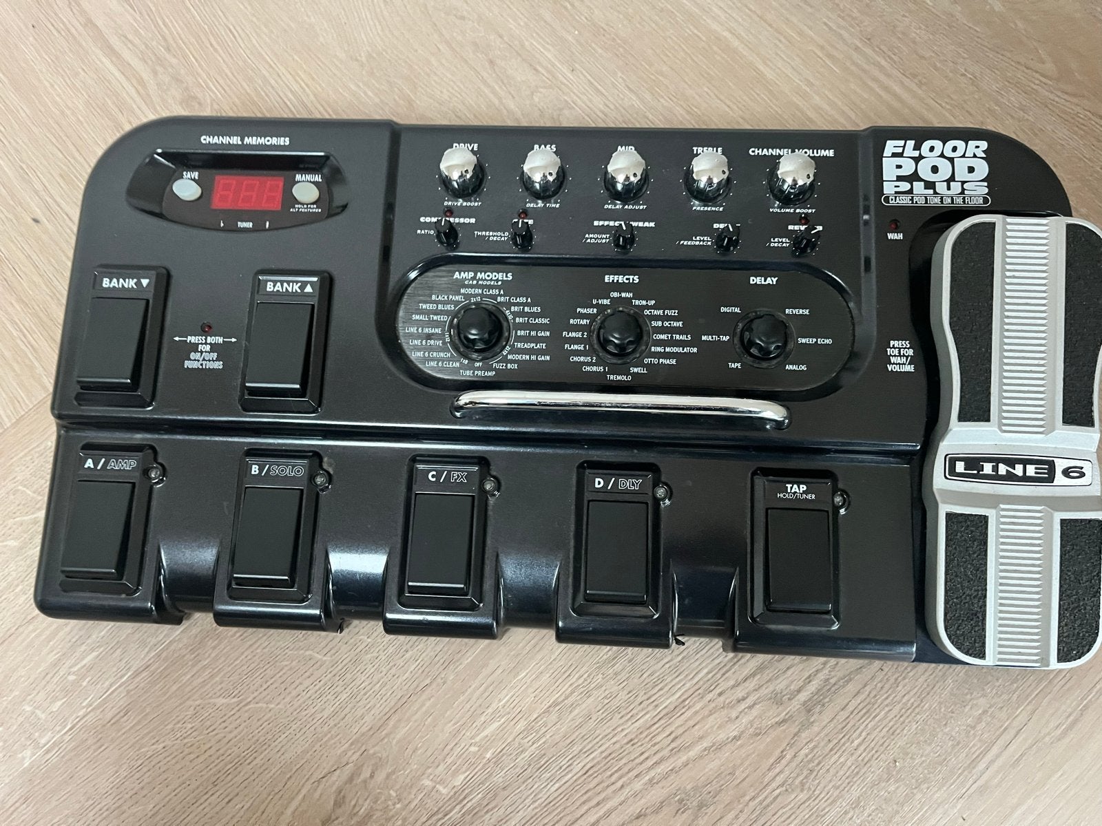 Line 6 Floor POD Plus Multi-effect Gitaarpedaal, Muziek en Instrumenten, Ophalen of Verzenden, Gebruikt, Chorus
